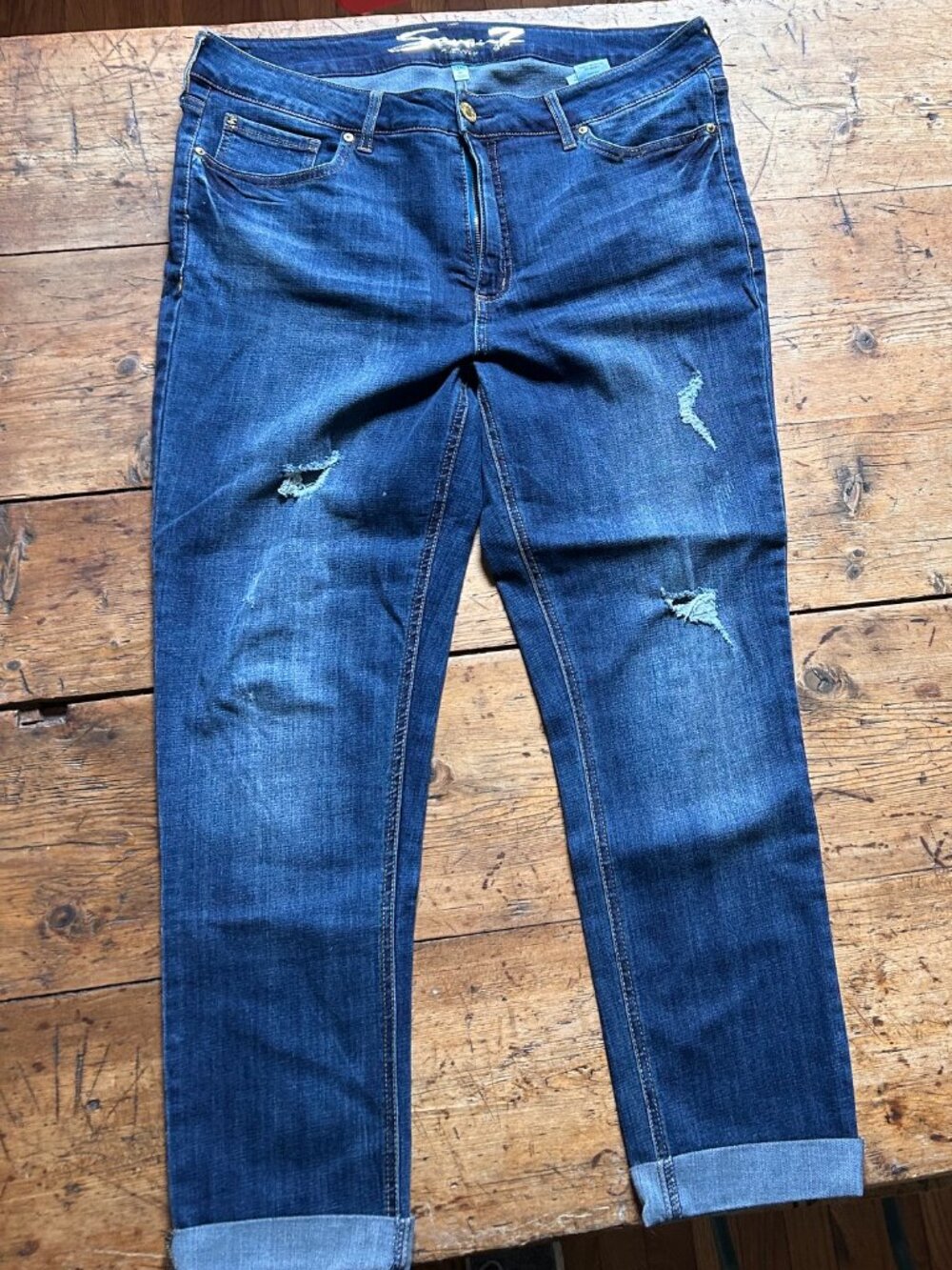 Seven brand Boyfriend Jeans - Size 16